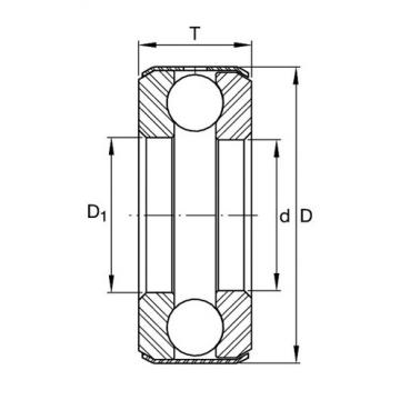 dynamic load capacity: INA &#x28;Schaeffler&#x29; B27 Ball Thrust Bearings